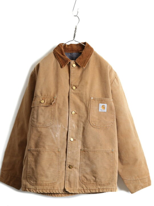 楽天市場】80s 90s □ カーハート ダック カバーオール ジャケット 