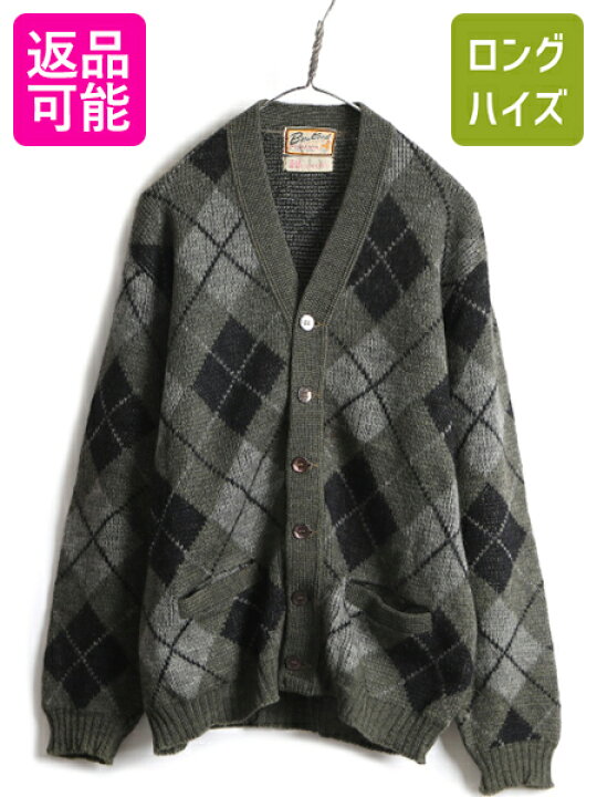 楽天市場】【5/13 最大半額SALE&P5倍!】 60s ☆ BRENTWOOD アーガイル 