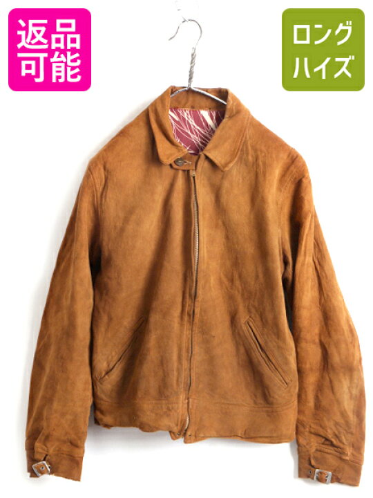 楽天市場】30s ビンテージ ☆ 本革 ヌバック レザー スポーツ 