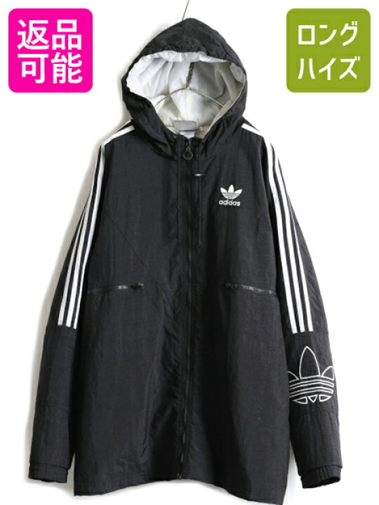 楽天市場】90s 大きいサイズ XL □ アディダス 3ライン 中綿 ナイロン 