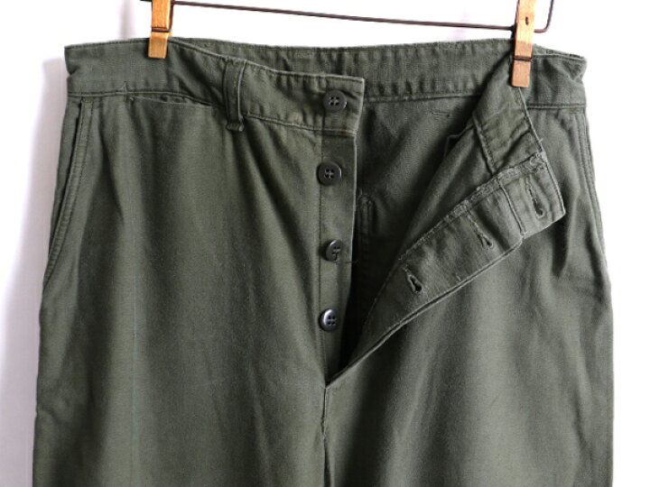 楽天市場】50s ☆ 米軍実物 USMC P-58 ユーティリティ パンツ ( メンズ  