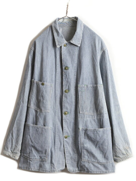 楽天市場】50s ☆ オシュコシュ ヒッコリー ストライプ デニム 