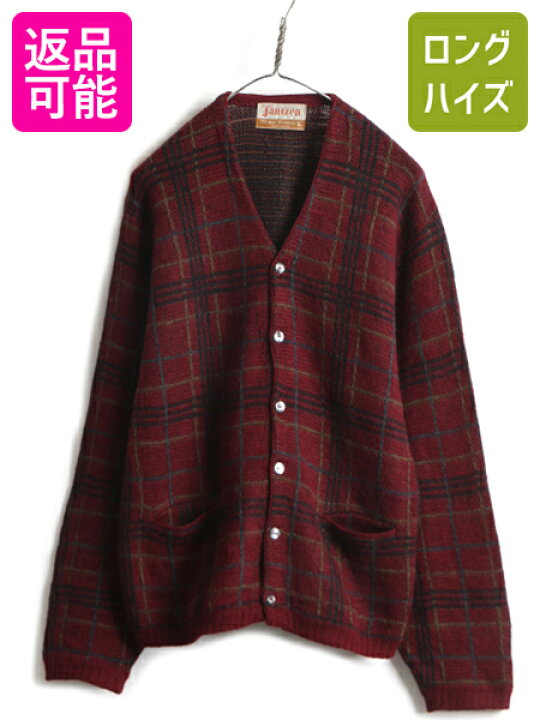楽天市場】60s USA製 25% モヘア ☆ ジャンセン チェック ウール  