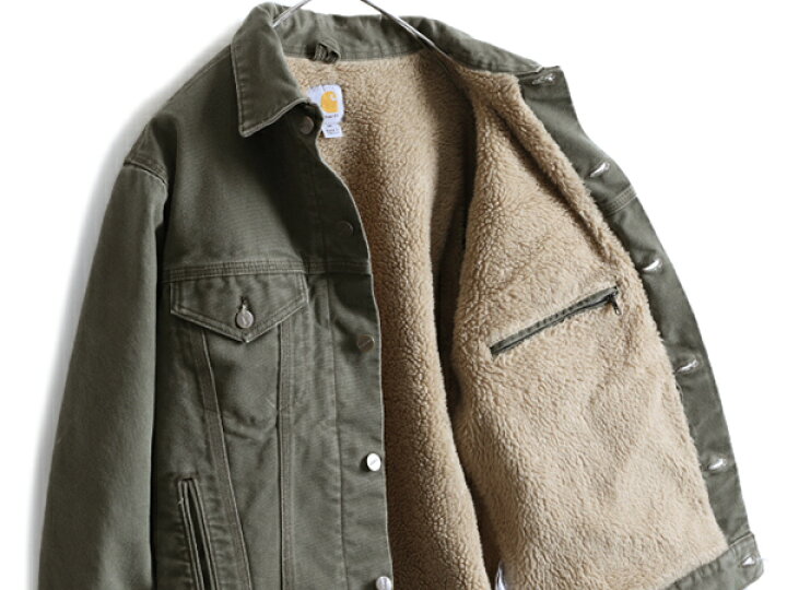 楽天市場】US企画 □ カーハート サンドストーン ジーンズ ジャケット  