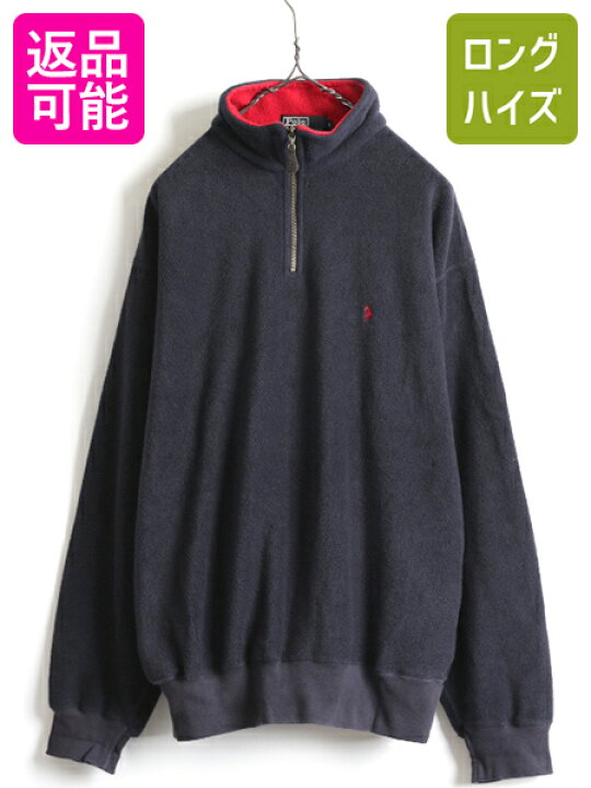 楽天市場】90s □ POLO ポロ ラルフローレン プルオーバー フリース  
