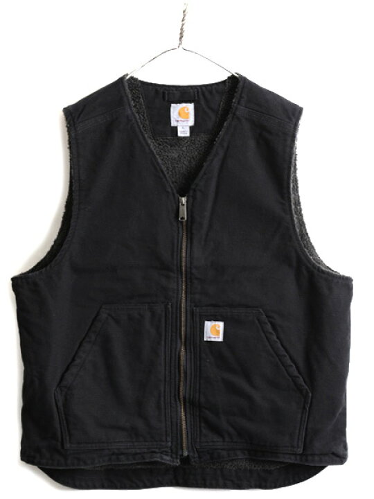 楽天市場】US企画 人気 黒 □ カーハート 裏 ボア パイル フリース  