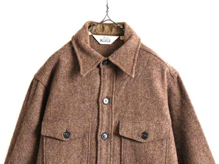楽天市場】70s □ ウールリッチ 長袖 ウール CPO シャツ ( メンズ M 
