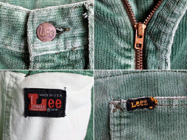 楽天市場】70s ビンテージ □ LEE ベロア 細畝 コーデュロイ フレア 