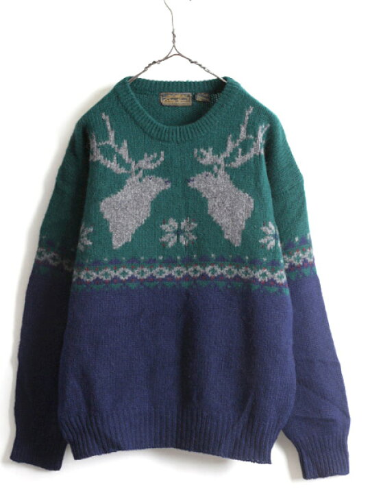 楽天市場】80s 90s ビンテージ □ エディーバウアー ノルディック  