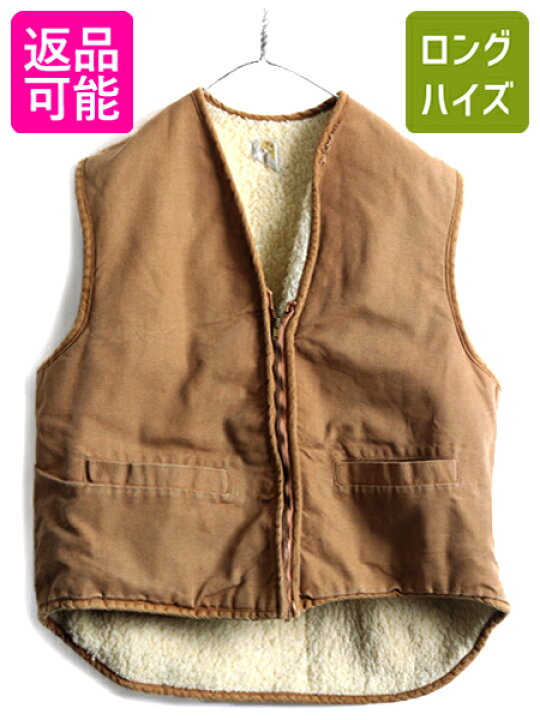 楽天市場】70s USA製 ビンテージ □ カーハート フルジップ ブラウン  