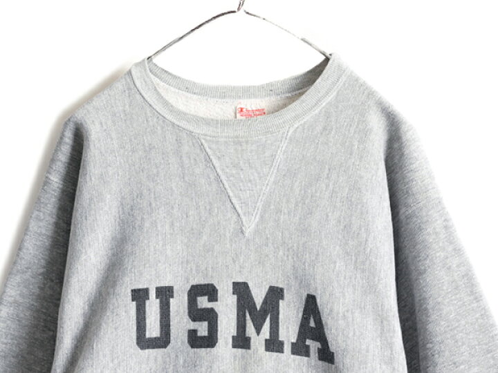 楽天市場】70s 単色タグ ☆ チャンピオン リバースウィーブ 前V USMA  