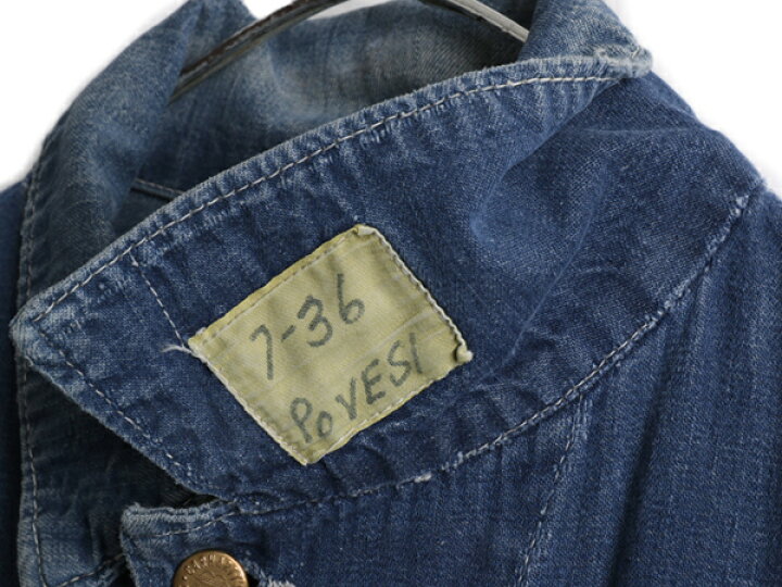 楽天市場】40s USA製 ハート刺繍タグ ☆ カーハート インディゴ デニム 