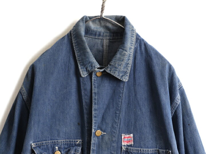 楽天市場】40s USA製 ハート刺繍タグ ☆ カーハート インディゴ デニム 