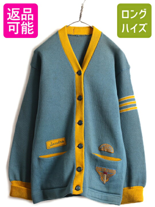 楽天市場】40s ビンテージ ☆ サガラ ワッペン付き ウール レタード 