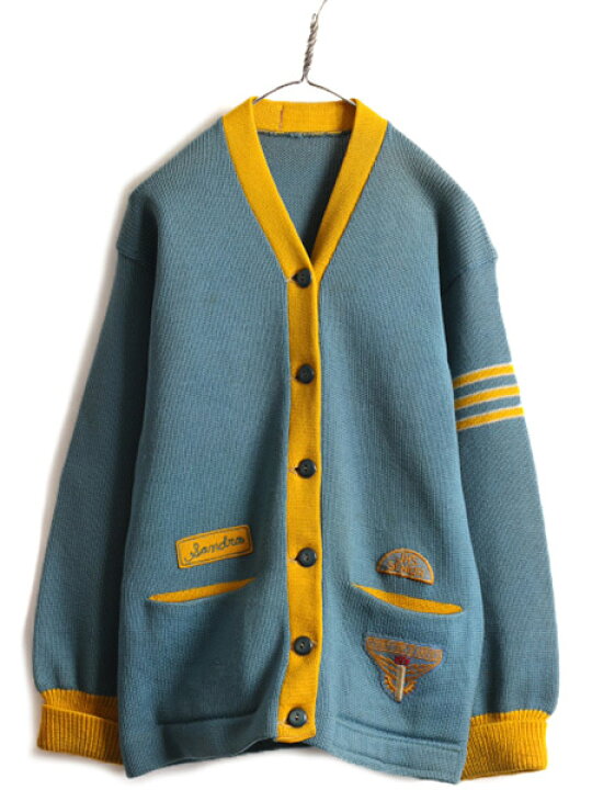 楽天市場】40s ビンテージ ☆ サガラ ワッペン付き ウール レタード  
