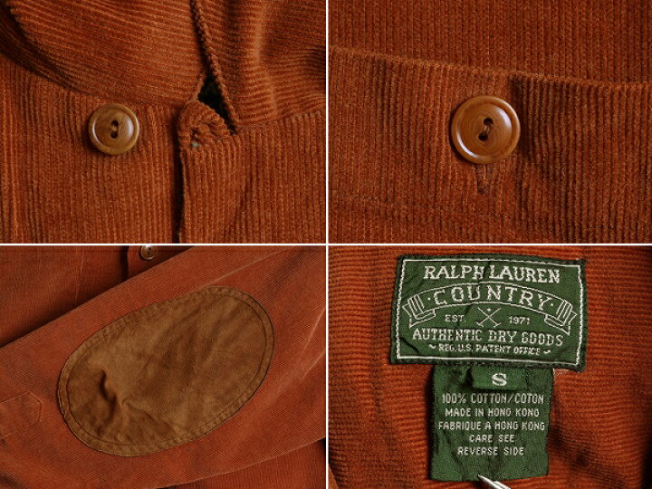 楽天市場】80s □ POLO COUNTRY ラルフローレン 細畝 コーデュロイ 