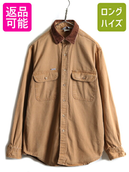 楽天市場】80s USA製 □ カーハート ポケット付き コットン ダック 
