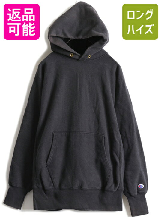 楽天市場】目無し 90s USA製 黒 ☆ チャンピオン リバースウィーブ  
