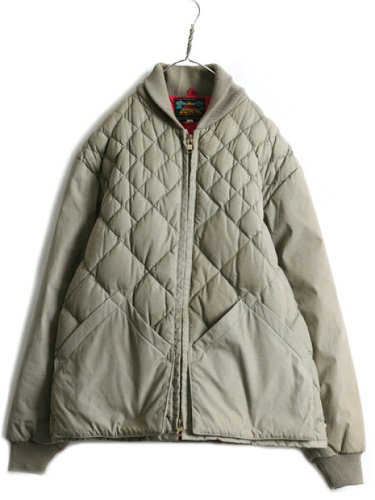 楽天市場】名作 60s 日の出タグ ☆ バウアーダウン ダウン ジャケット  