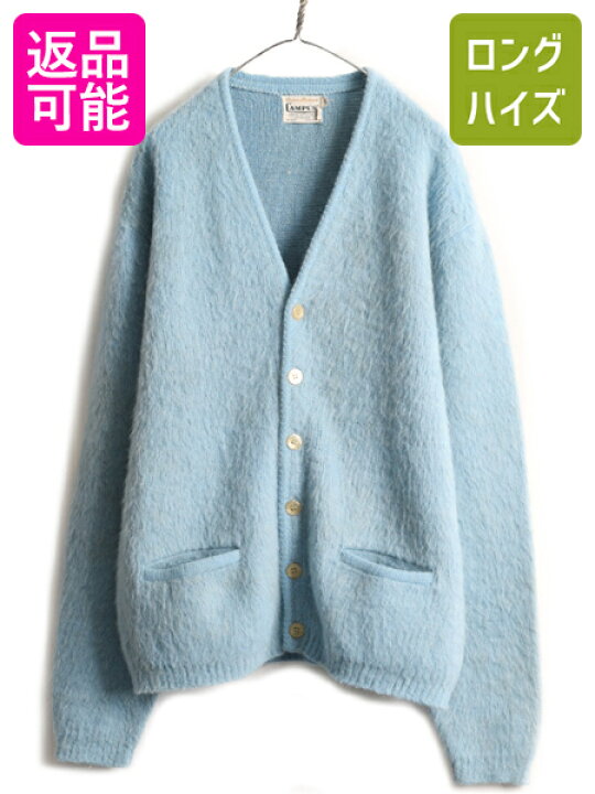 楽天市場】60s USA製 モヘア 15%☆ CAMPUS アクリル モヘヤ 長袖  