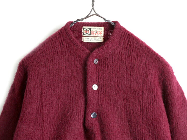 楽天市場】60s ビンテージ モヘア 30% ☆ REVERE ヘンリーネック 