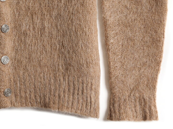 楽天市場】高級 100% モヘア 60s ☆ モヘヤ 長袖 ニット カーディガン 