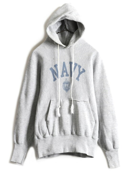 楽天市場】70s 単色タグ USA製 ☆ チャンピオン リバースウィーブ NAVY  