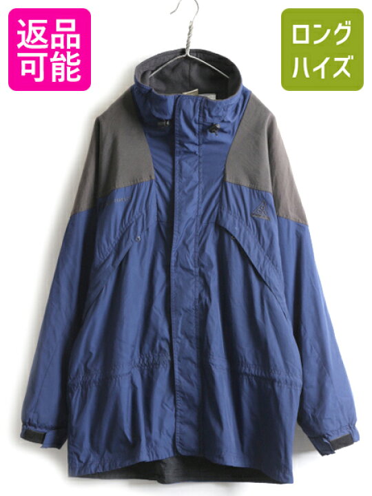 楽天市場】90s オールド □ ナイキ ACG 裏 フリース ナイロン  