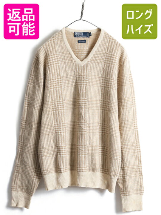 楽天市場】90s 高級 100% カシミア □ POLO ポロ ラルフローレン 長袖 