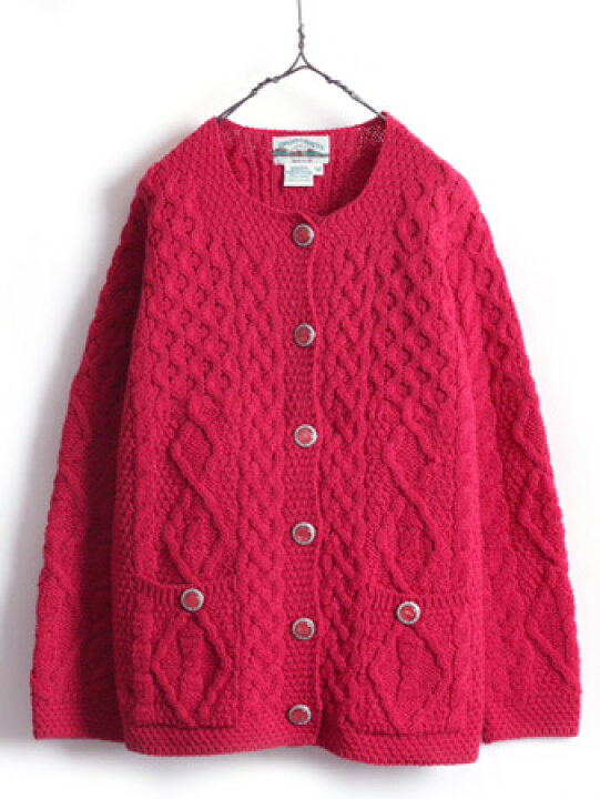 楽天市場】アイルランド製 □ aran crafts フィッシャーマン メリノ  