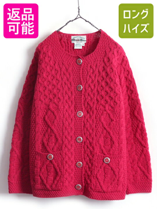 楽天市場】アイルランド製 □ aran crafts フィッシャーマン メリノ 