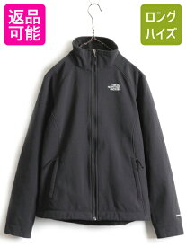 US企画 人気 黒 ■ ノースフェイス WIND WALL Apex Bionic ソフトシェル ジャケット レディース S / The North face 裏 フリース ブルゾン| 古着 中古 日本未発売 ノース アウトドア エイペックス ウィンドウォール ジャンパー フル