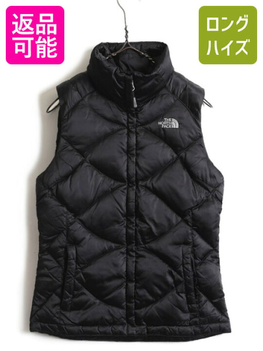 楽天市場】希少サイズ XS 人気 黒 □ ノースフェイス ダウン ベスト 