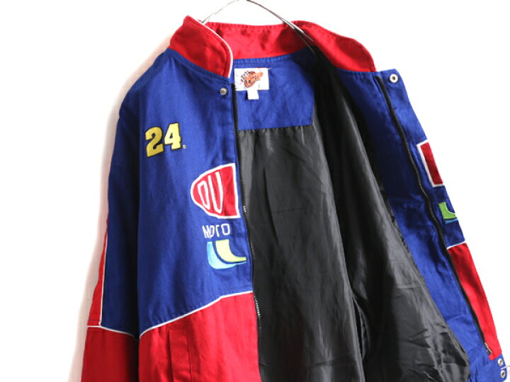 楽天市場】□ NASCAR コットン レーシング ジャケット メンズ L 