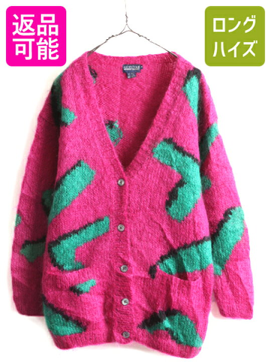 楽天市場】80s ビンテージ 65% モヘア 混□ NORDSTROM 総柄 デザイン  