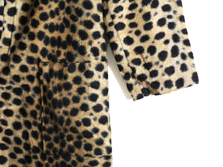 楽天市場】60s ビンテージ □ ヒョウ柄 フェイクファー ロング コート  