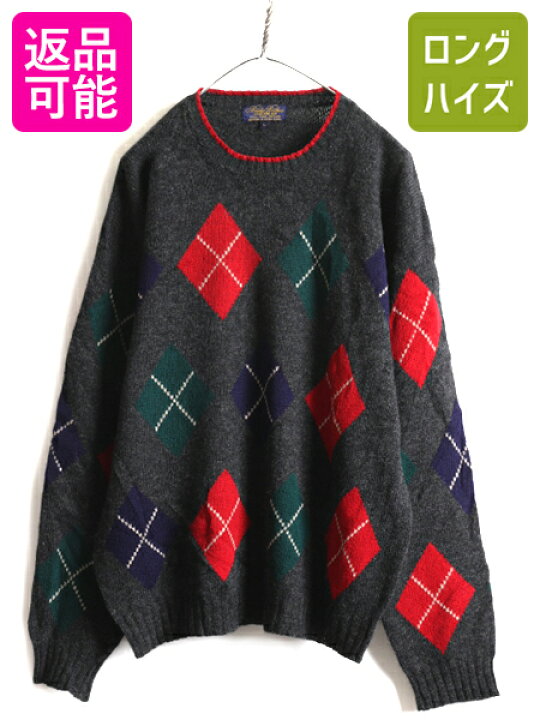 楽天市場】90s □ ブルックスブラザーズ アーガイル シェットランド 