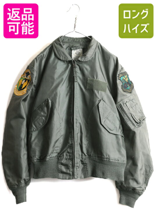 楽天市場】80s AVIREX 社製□ 85年製 米軍実物 USAF エアフォース CWU 