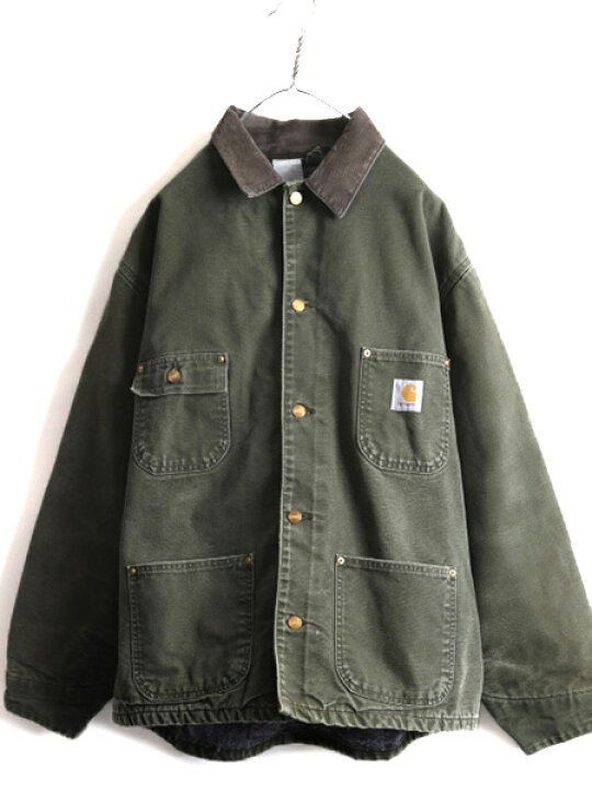 楽天市場】□ カーハート チョア コート ( メンズ L 程) 古着 CARHARTT 
