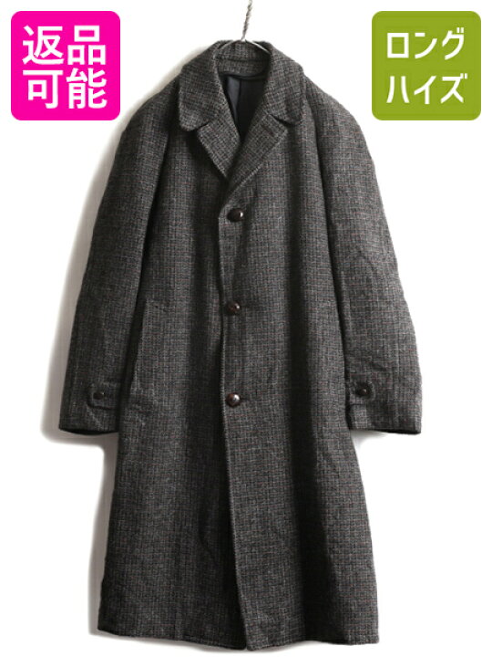 楽天市場】70s USA製 ビンテージ □ ハリスツイード チェスター コート 