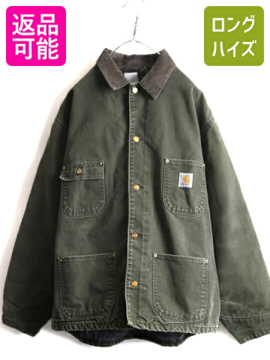 楽天市場】□ カーハート チョア コート ( メンズ L 程) 古着 CARHARTT 