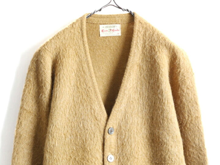 楽天市場】60s ビンテージ ☆ ARROW アクリル ウール 長袖 ニット  