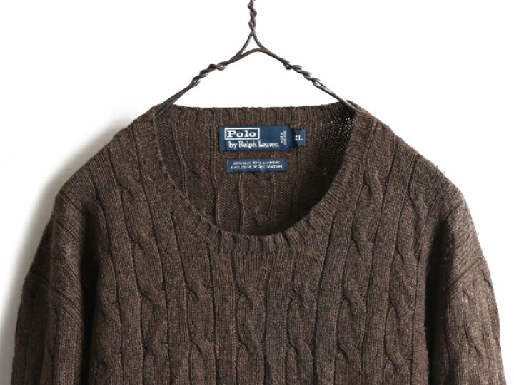 楽天市場】90s 高級 シルク カシミヤ □ POLO ポロ ラルフーレン 長袖 
