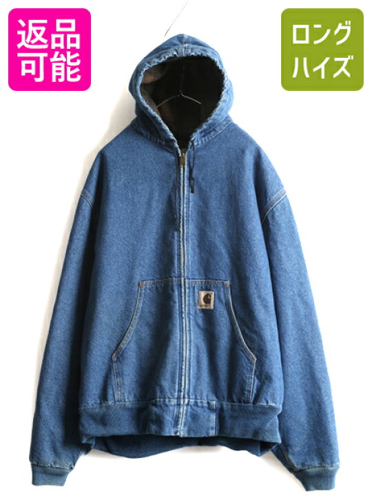 楽天市場】90s 大きいサイズ XXL □ カーハート デニム アクティブ  