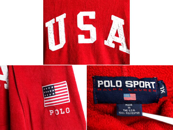 楽天市場】90s USA製 大きいサイズ XL □ POLO SPORT ラルフローレン 