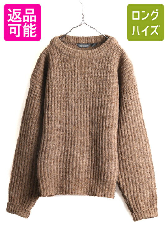 楽天市場】80s 90s ビンテージ □ カルバンクライン ネップ ウール 