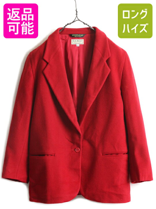 楽天市場】80s USA製 □ エルエルビーン ウール カシミヤ テーラード 