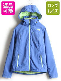 US企画 ■ ノースフェイス プリマロフト 中綿 ソフトシェル パーカー ジャケット レディース S / The North Face アウトドア マンパ ブルー| 古着 中古 日本未発売 ノース マウンテンパーカー ナイロンジャケット 中綿ジャケット フード ブルゾン ジャンパー ブルー アメカジ