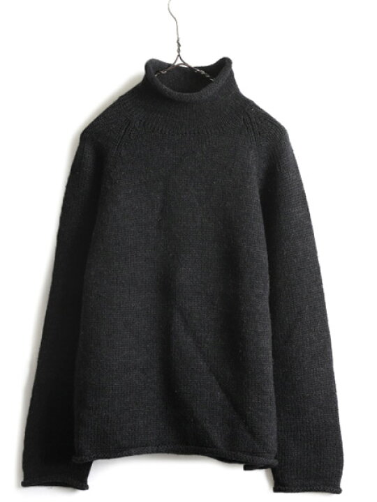 楽天市場】90s 希少サイズ S □ J CREW ロールネック ウール ニット 