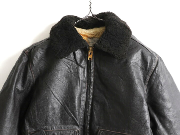 楽天市場】60s 筆記体タグ ☆ エルエルビーン 本革 レザー G-1 タイプ 